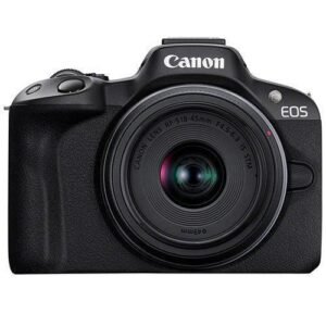 canon eos r50 digital camera rf s 18 45mm lens black grande