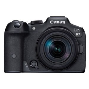 canon r7 & 18 150mm lens front