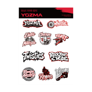 Yozma Brand Stickers