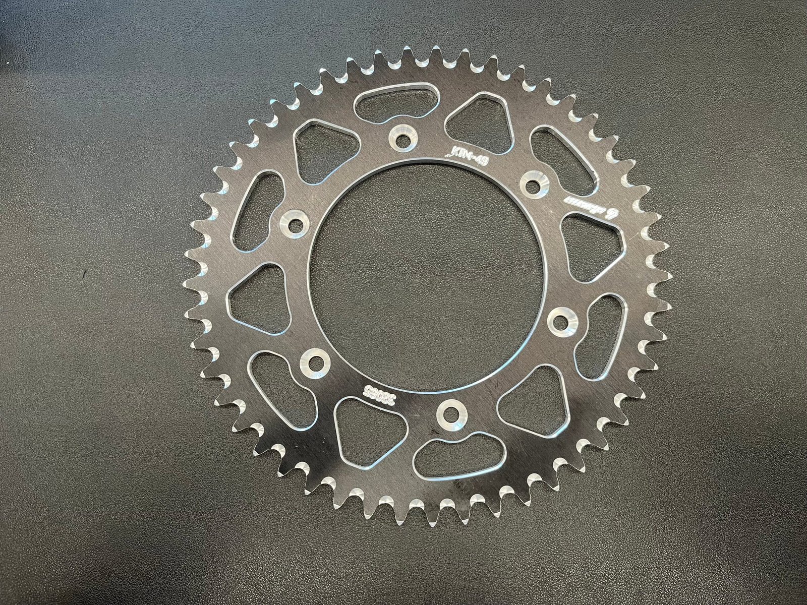 KTM 49T BLACK ALUMINUM SPROCKET