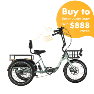 Dexter - Experience Unmatched Comfort with the Portable Emojo Trike