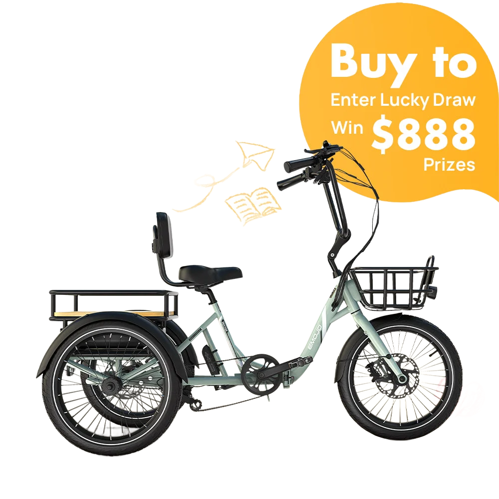 Dexter - Experience Unmatched Comfort with the Portable Emojo Trike