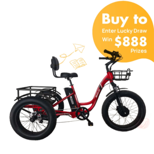 Emojo Caddy Pro Electric Trike: Experience Ultimate Freedom and Adventure