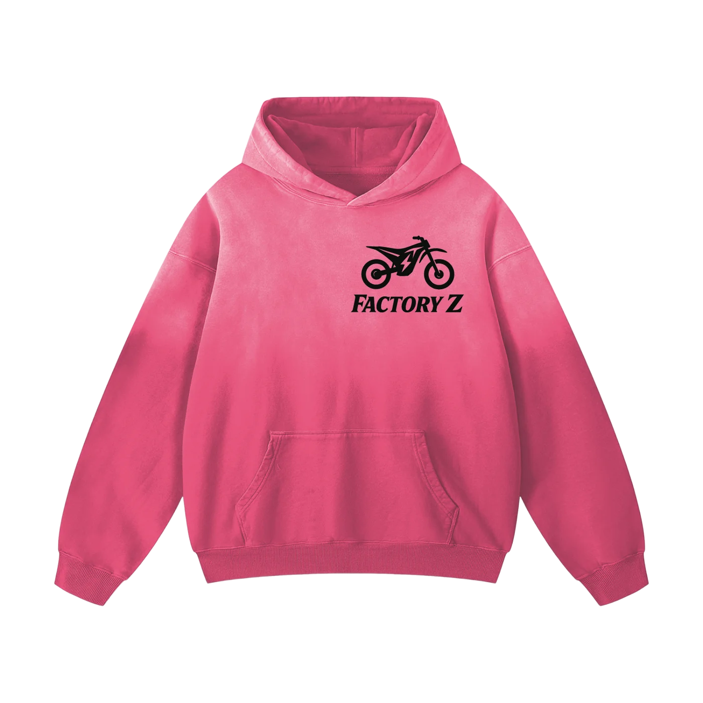FactoryZ Classic Oversized Hoodie Pink