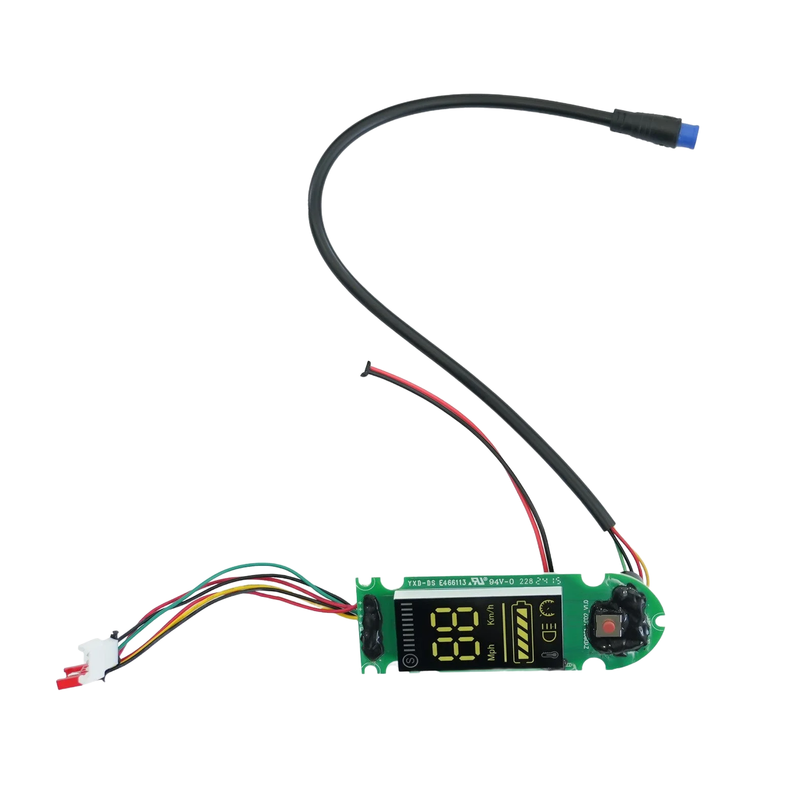 Hiboy S2R Plus Dashboard