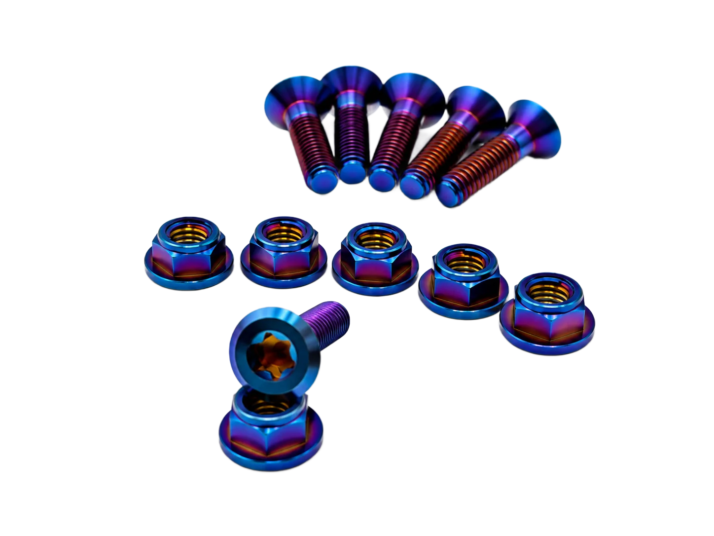 Titanium Sprocket Bolt Kit (Collective)