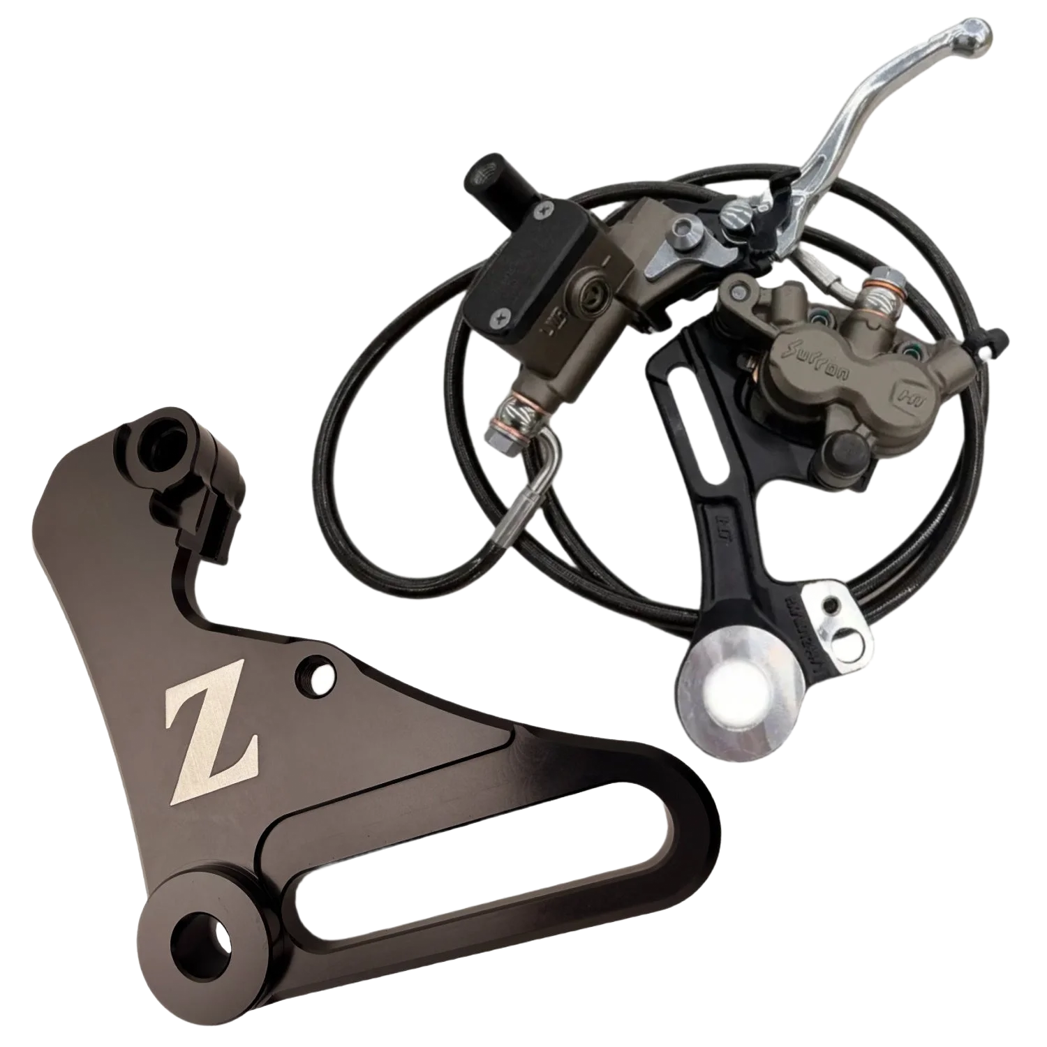 Yozma IN 10 Ultra Brake Hand Brake Kit, Pre-Bled